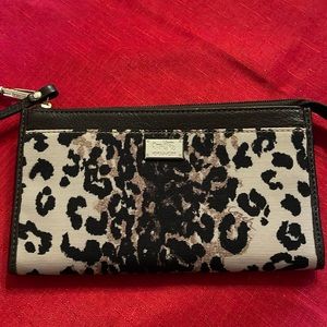 Coach Cheetah Print Wristlet